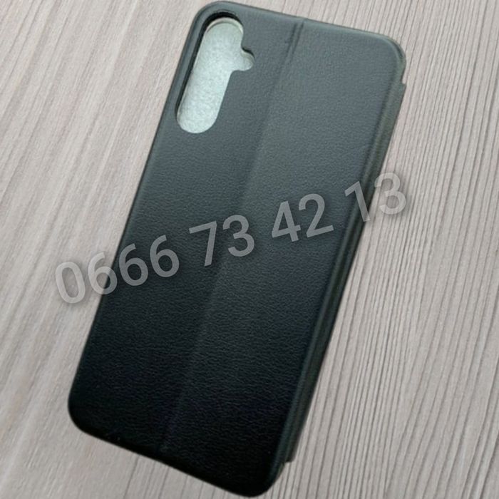 Чехол книжка кожаный на Samsung A34 чохол книжка слот для карт