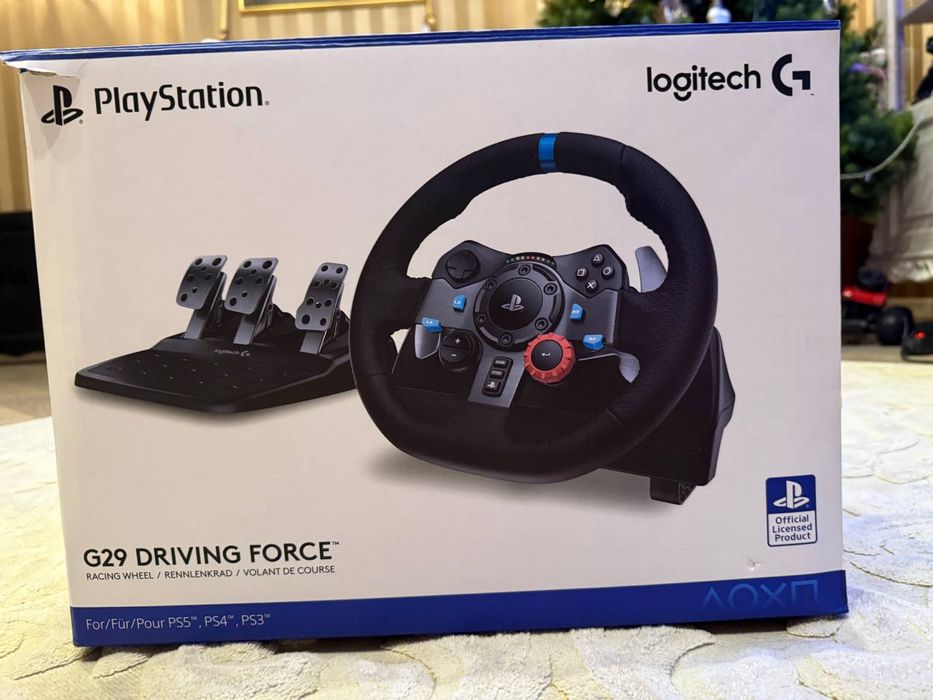 Игровой руль G29 Driving Force идеальное стомтояние