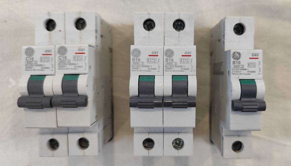 Wyłączniki nadprądowe 1P i 3P