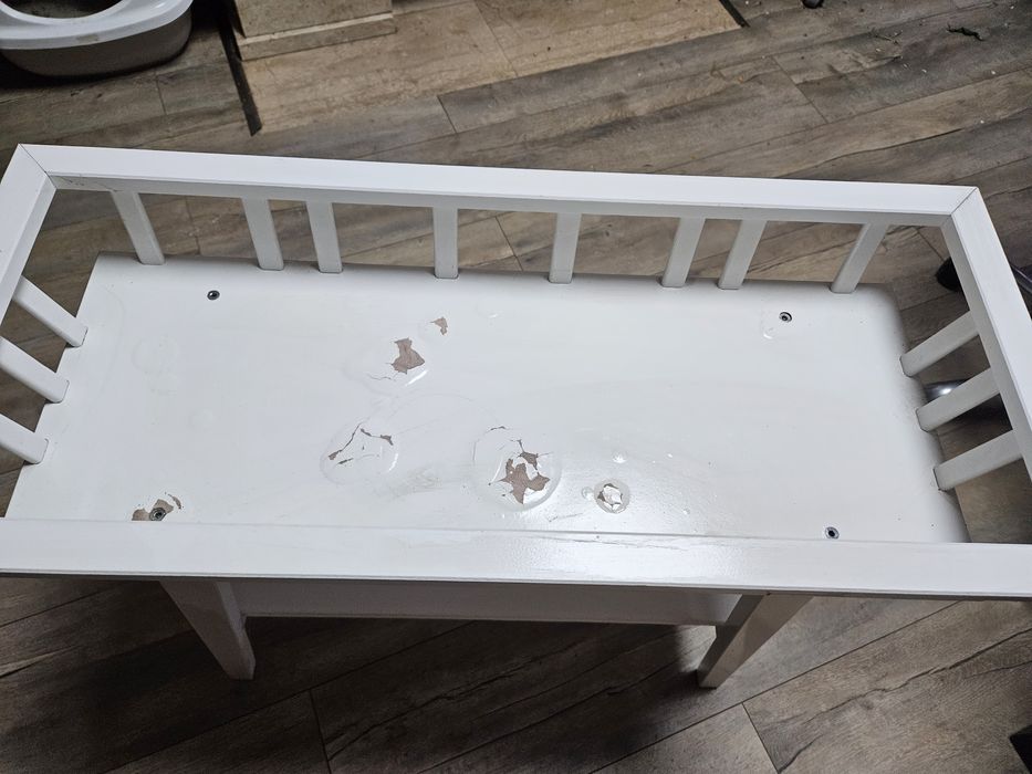 Mebel konsolka biała