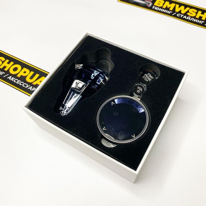 FULL Кришталевий комплект BMW G05/G06/G07 G01/02 LCI Хрусталь Селектор Ручка АКПП Crystal Кристалл Г05 Г06 Г07 Г01 Г02 Х5 Х6 Х7 X5 X6 X7 X3 X4 xDrive