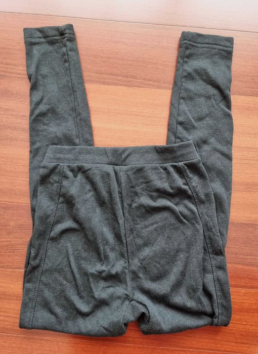 Leggings cinzentos escuros quentinhos Wedze, tamanho S