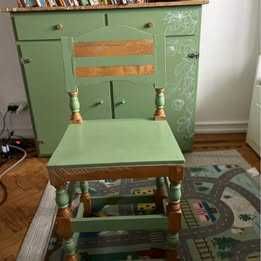 Cadeira Vintage Verde