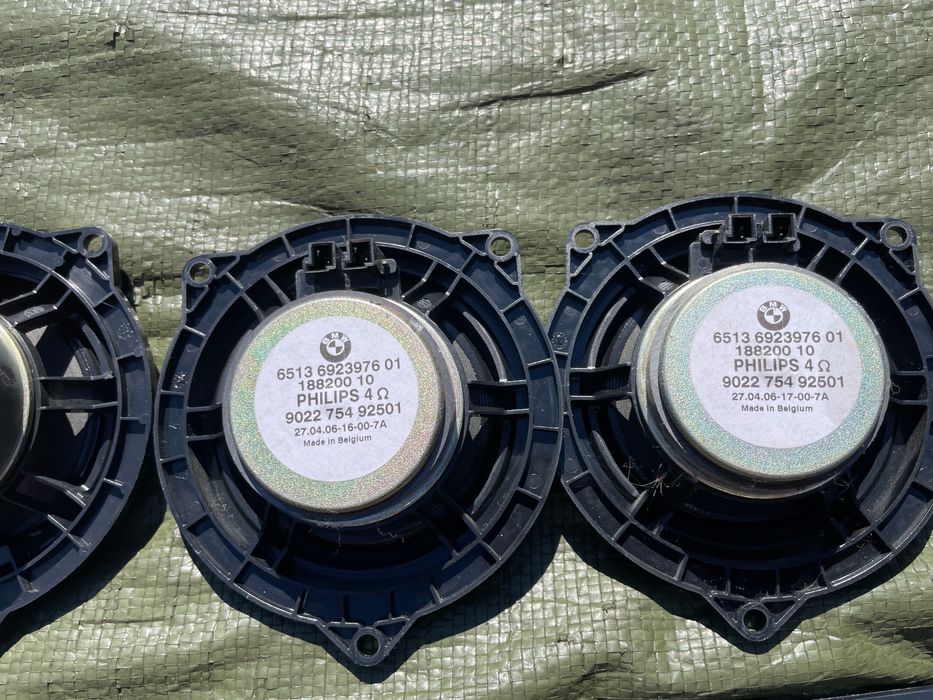 BMW E90 E91 głośnik głośniki  SUBWOOFER zestaw komplet