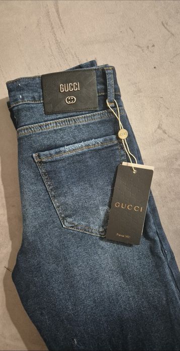 Jeansy Gucci jak dla mnie r. 26