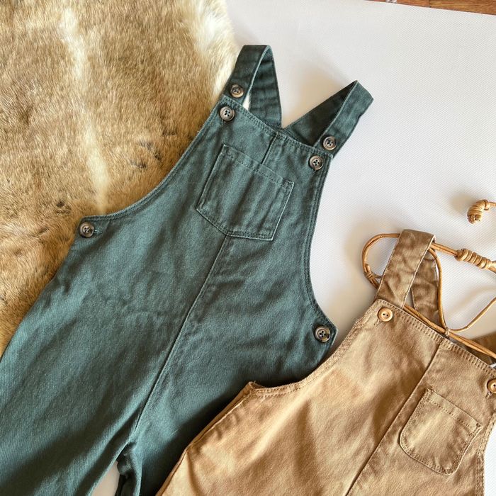 H&M Стильні комбінезони джинсові на весну 18-24 міс 1,5-2 роки