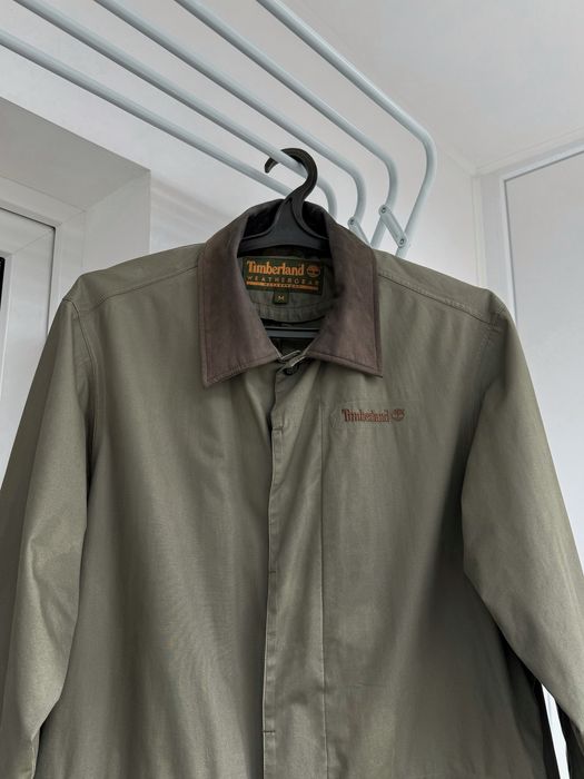 куртка Timberland с воротником barn jacket робоча куртка плащ barbour