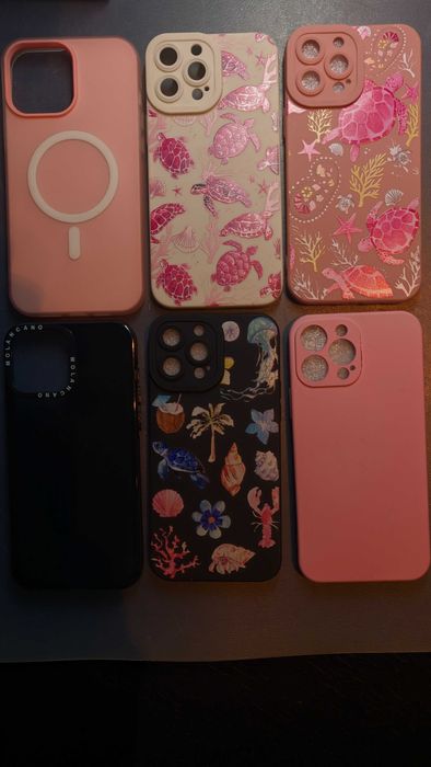 Capas silicone Iphone 13 Pro Max (conjunto ou unidade)