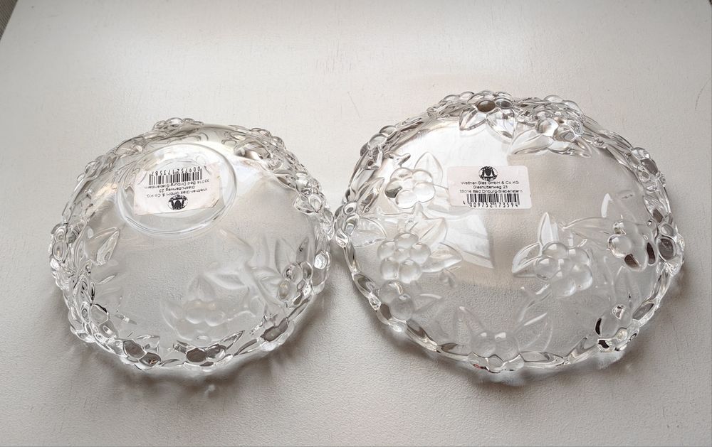 miseczka i talerzyk Walther Glass wzór Carmen