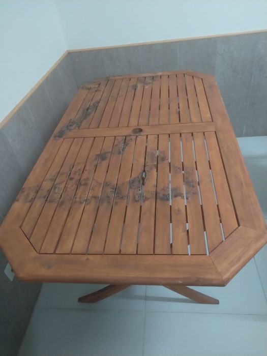 Mesa madeira exterior