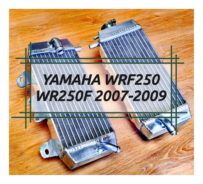 Radiadores Alumínios Yamaha WRF250 e WRF250F de 07-09
