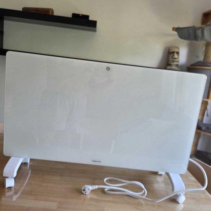 Aquecedor Convector Elétrico de Vidro Create WARM CRYSTAL 2500W WiFi