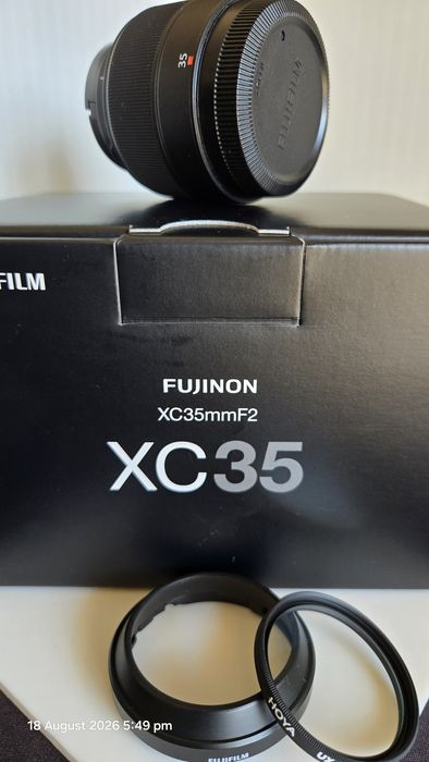 Fujinon XC 35mm F2 (usada) inc. Caixa