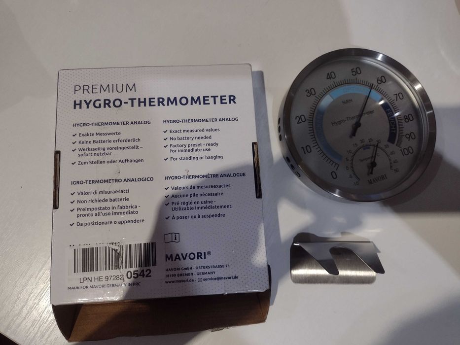 Hydro termometr analogowy