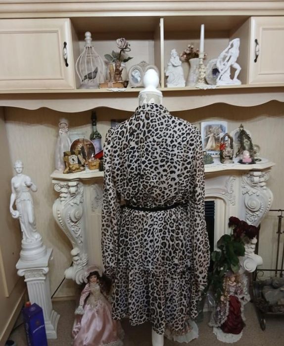 Платье Моxito  леопардовое