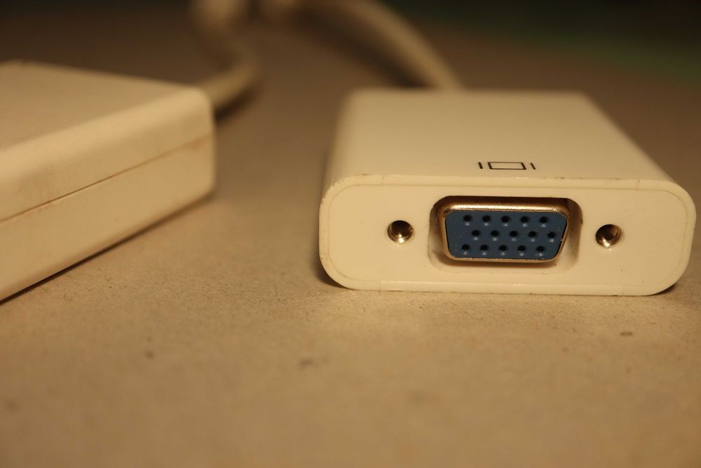 2 X Adaptadores Apple Originais: Mini DisplayPort para VGA + DVI