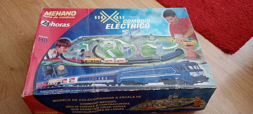 Comboio com pista mehano