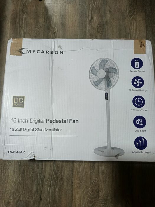 підлоговий вентилятор MYCARBON FS40-18AR.