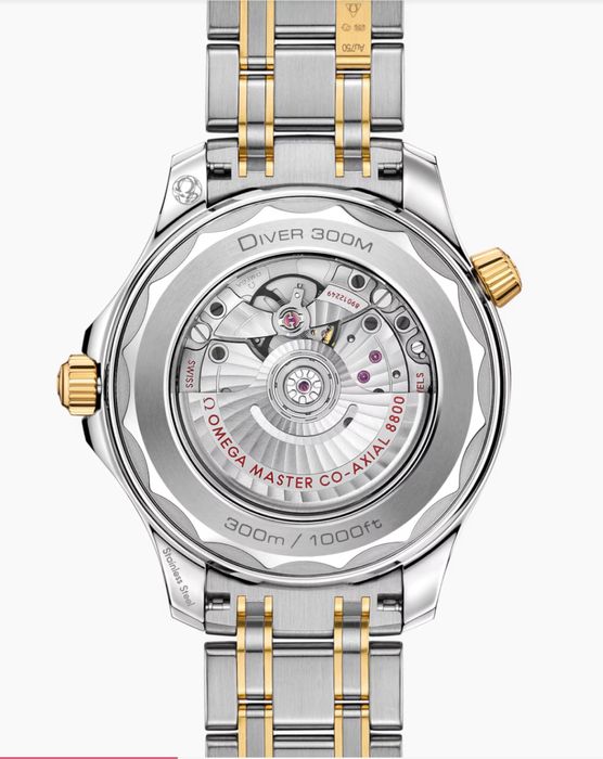 Zegarek OMEGA Seamaster Diver 300M, gold 18k