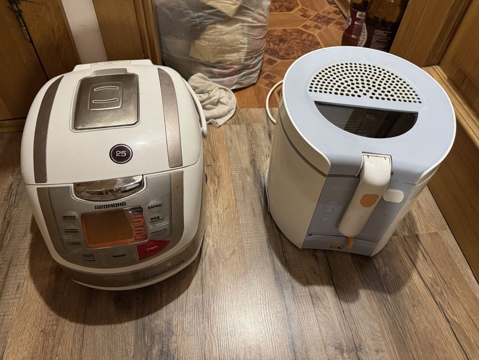 Продам мультиварку Redmond та фритюрницю Philips