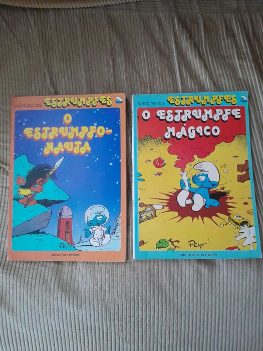 Aventuras dos Estrumpfes + SNOOPY (Peanuts) - Anos 80