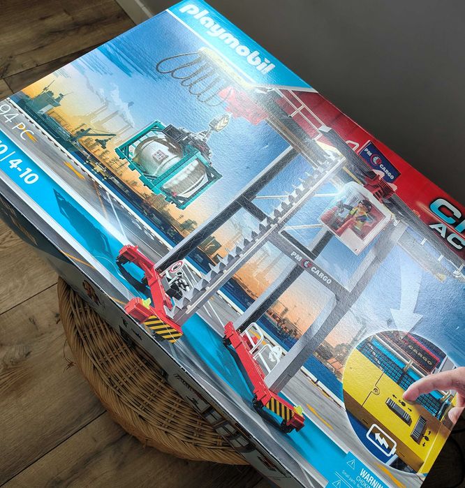 playmobil nr 70770 suwnica z kontenerami
