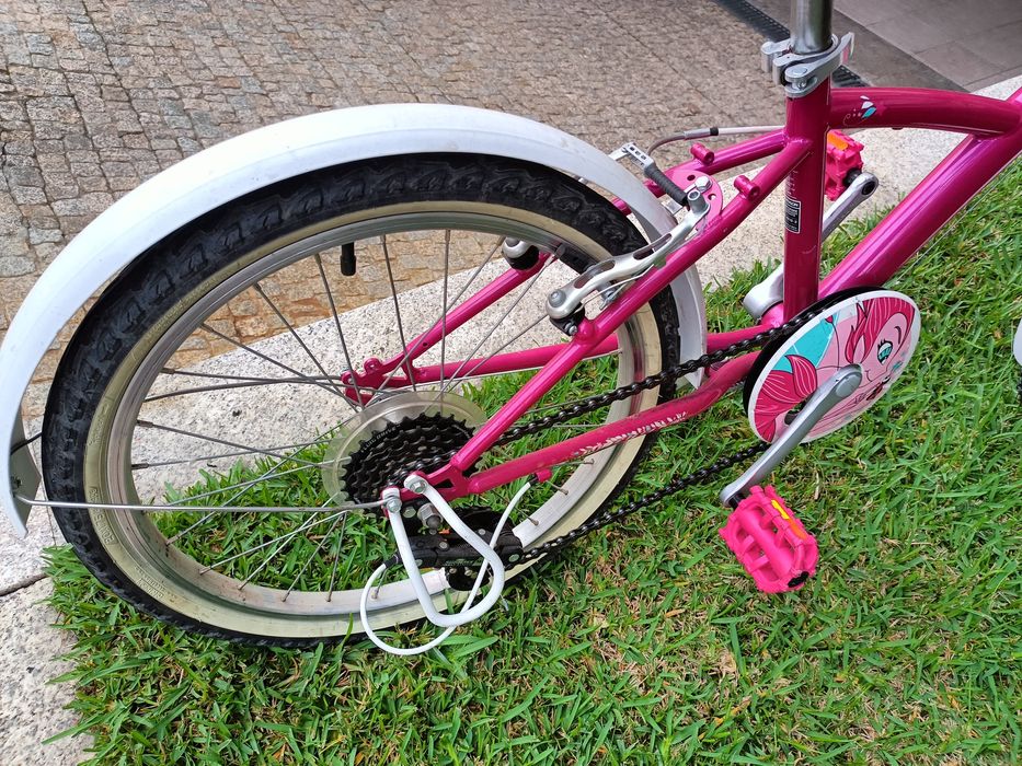 bicicleta menina roda 20