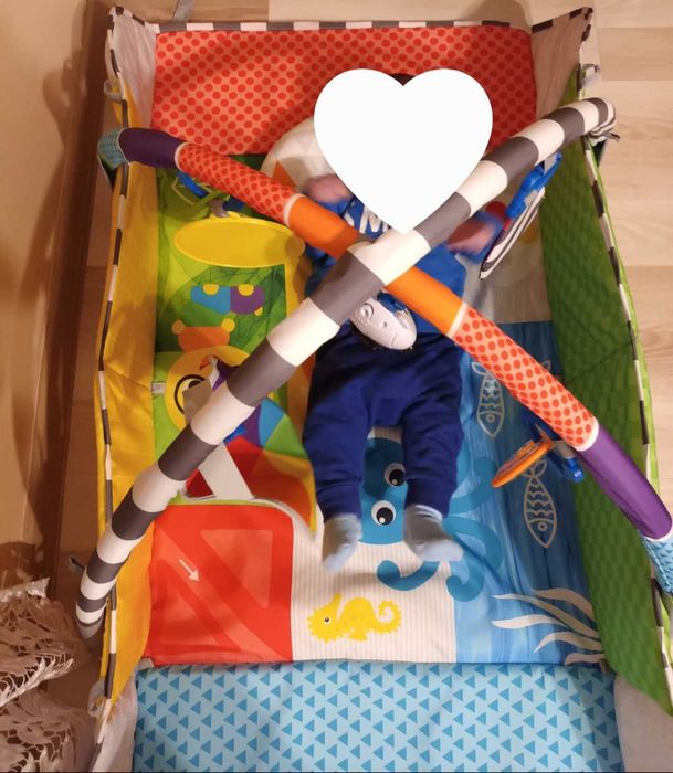 mata edukacyjna basen z kulkami dla dzieci