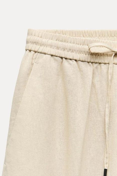 Лляні брюки zara штани