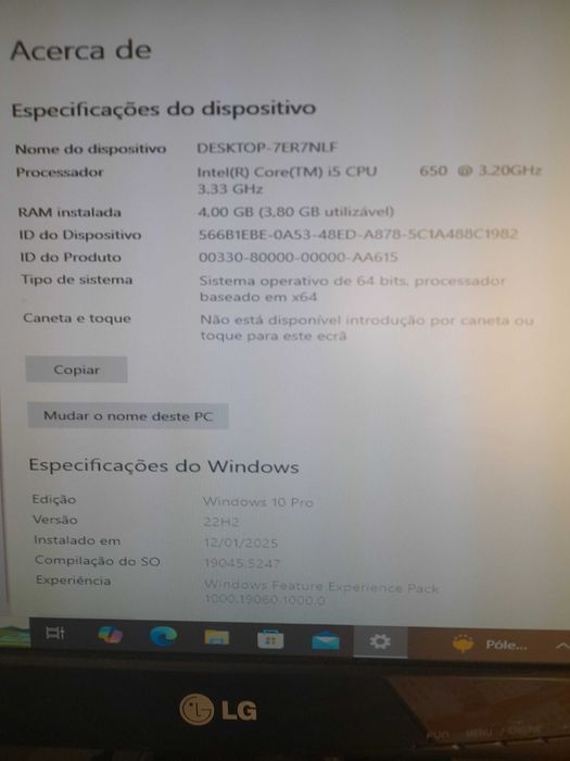 Set computador HP Compac 8100 Elite Small