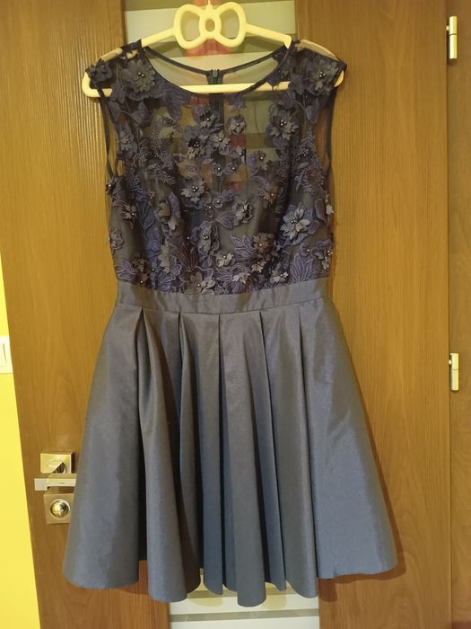 Granatowa sukienka Salsa