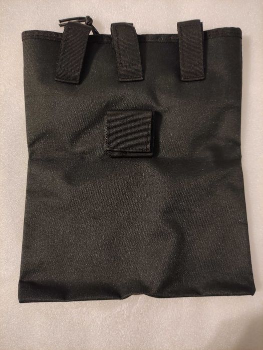 Torba zrzutowa na magazynki 25x30cm CZARNA