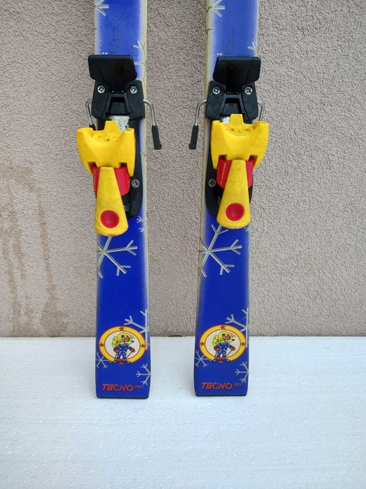 Narty dziecięce Tecno Pro Carvy 110cm z wiązaniami tanio