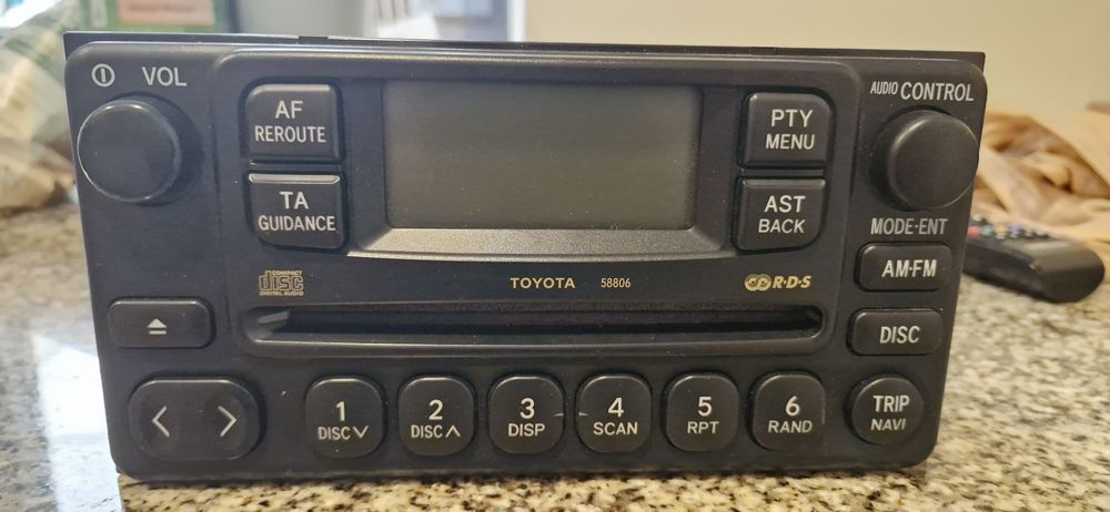 Radio Original Toyota Rav 4 de 2000 a 2004