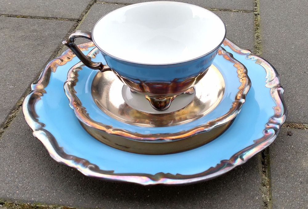 Stary zestaw śniadaniowy CT Altwasser