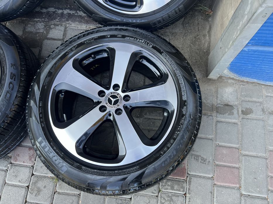 Оригінальні диски с резиною  R19 MERCEDES OEM A2534011000