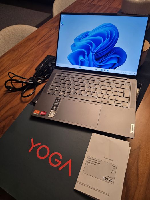 Lenovo Yoga Pro 7 Ryzen 7 32GB 1TB NOVO. Troca/Retoma. Fatura, Garantia, caixa, acessórios