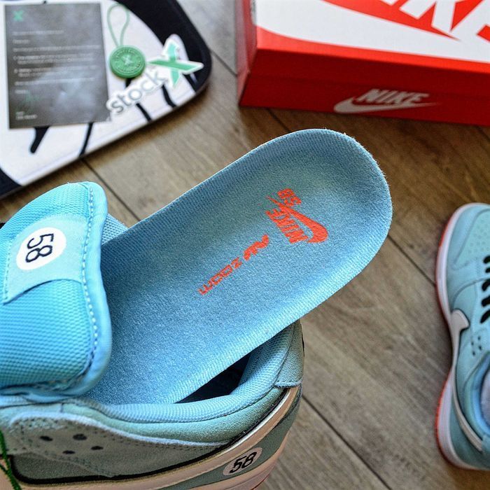Мужские кроссовки Nike Dunk Low Pro SB 'Club 58 Gulf' Размеры 40-45