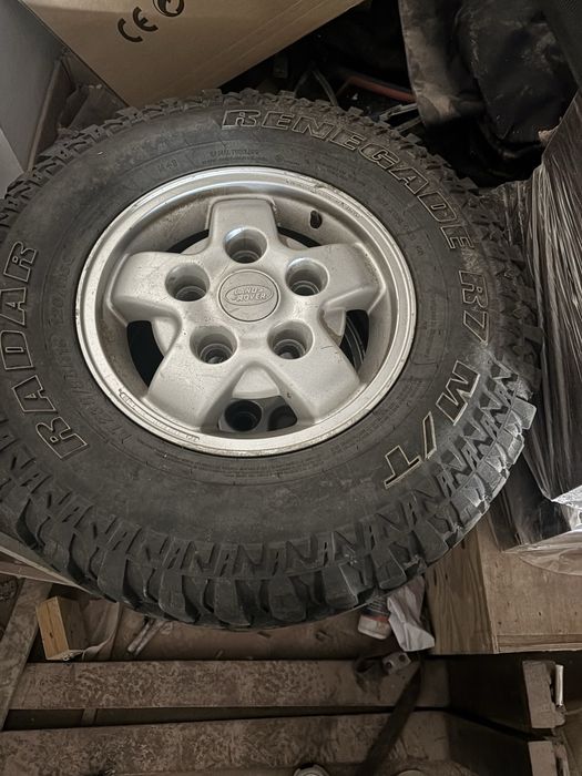 4 Jantes Originais Land Rover + Pneus All Terrain 245/70 R16