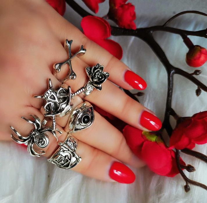 Zestaw pierścionków