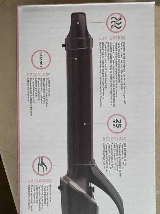 Modelador de cabelo cerâmica