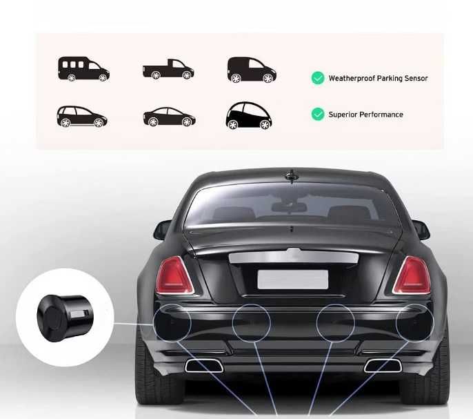 Parking Sensor Kits with Audible Alert and Display, New64738485028226120