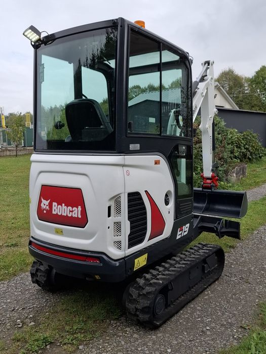 Bobcat E19 Minikoparka 2T 2017r 2 łyżki. Rozsuwane Podwozie! Polecam!