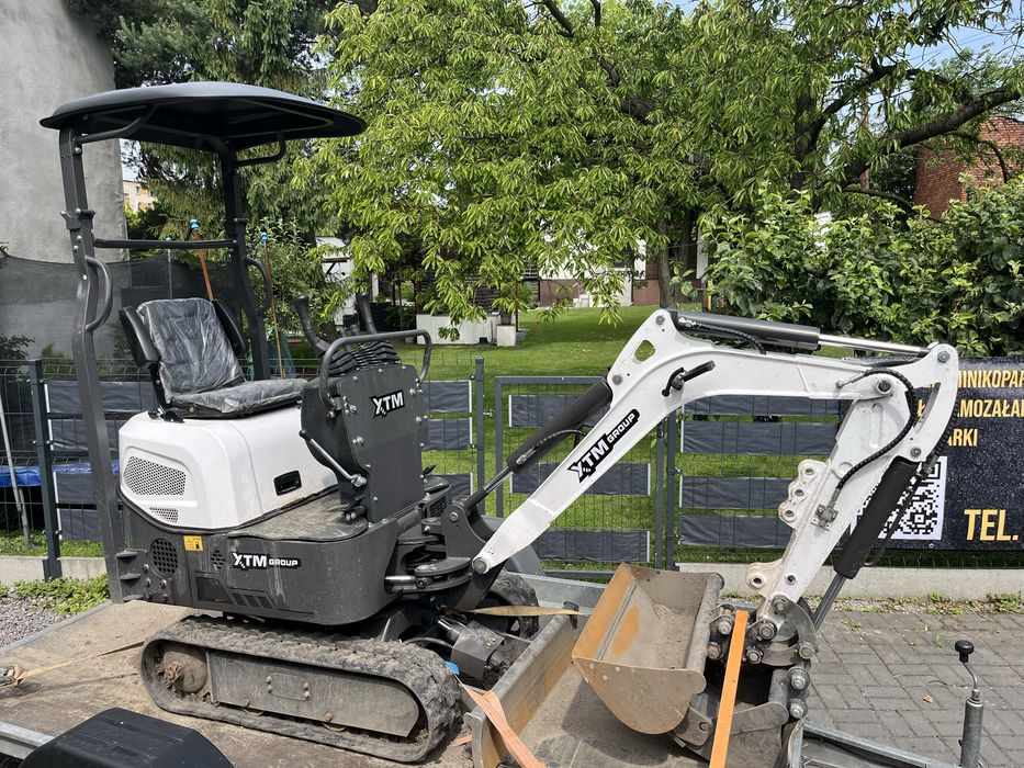 Wynajem mini koparki, minikoparka bez operatora 200zl doba