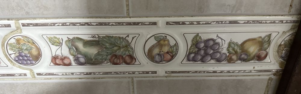 Barra de azulejo e azulejo 40x25