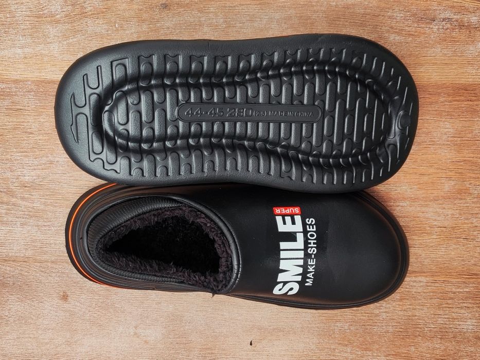 Унісекс теплі EVA капці із закритим носком