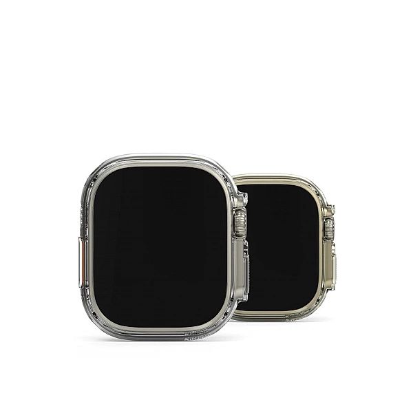 Etui Ringke Slim 2-pack do Apple Watch Ultra (49 mm) Clear & Titanium