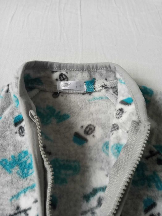 Bluza rozpinana polarowa chłopięca/unisex 92 BDB++