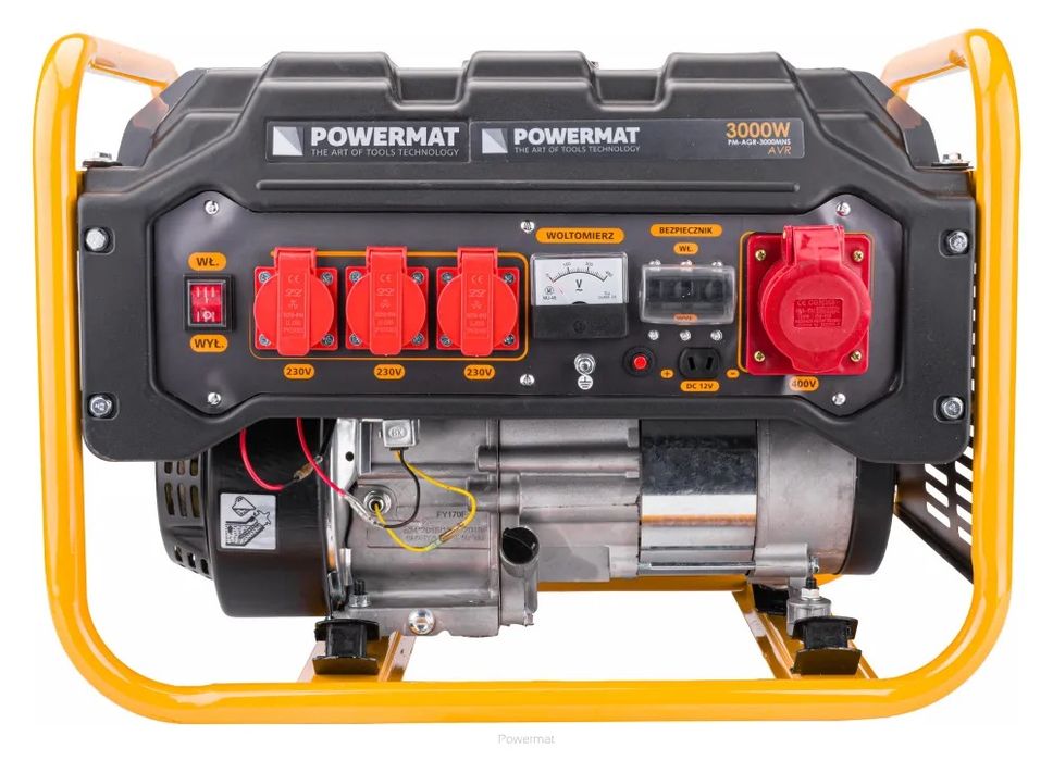 Agregat prądotwórczy POWERMAT PM-AGR-3000MNS Siła