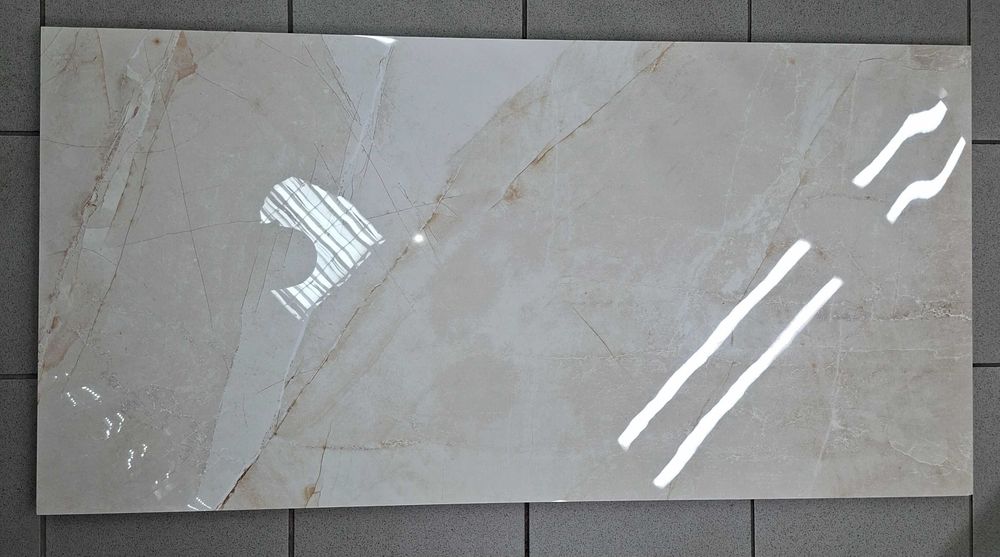 Polerowany gres Lamina Cream 60x120 Gat I | OD RĘKI | HIT | DOSTAWA
